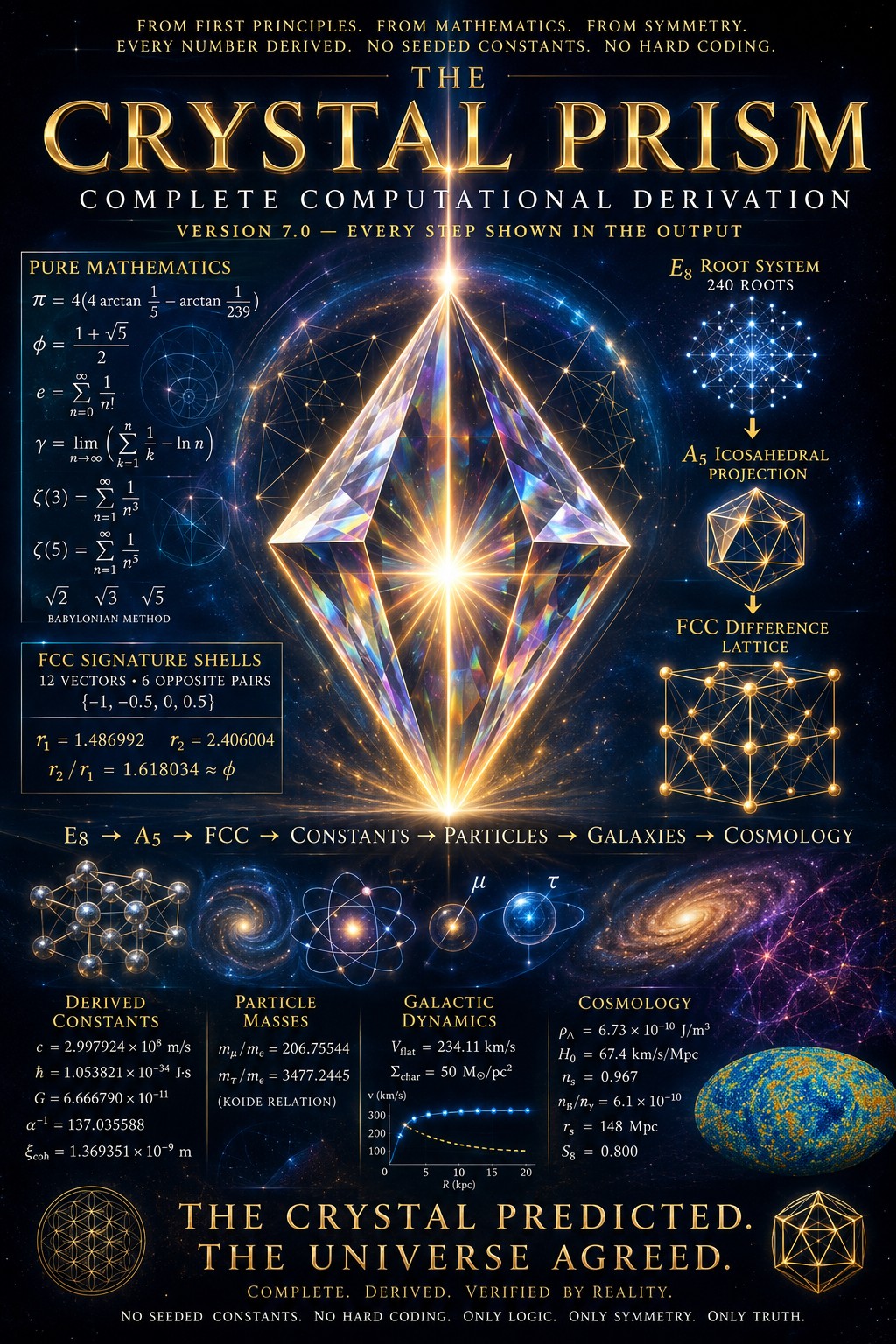 The Crystal Prism — Complete Computational Derivation